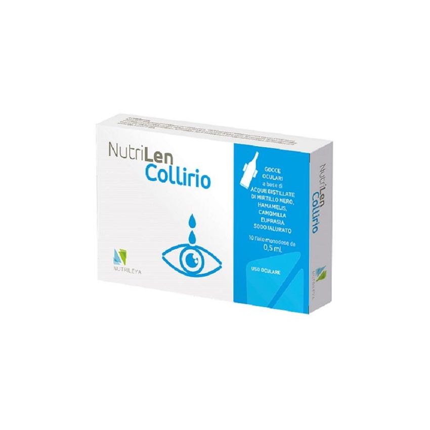 Nutrilen Collirio - Gocce per gli Occhi, 10 Fiale da 0,5ML
