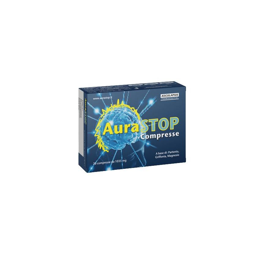 Aurastop - Trattamento di Supporto per Aura e Benessere, 20 Compresse