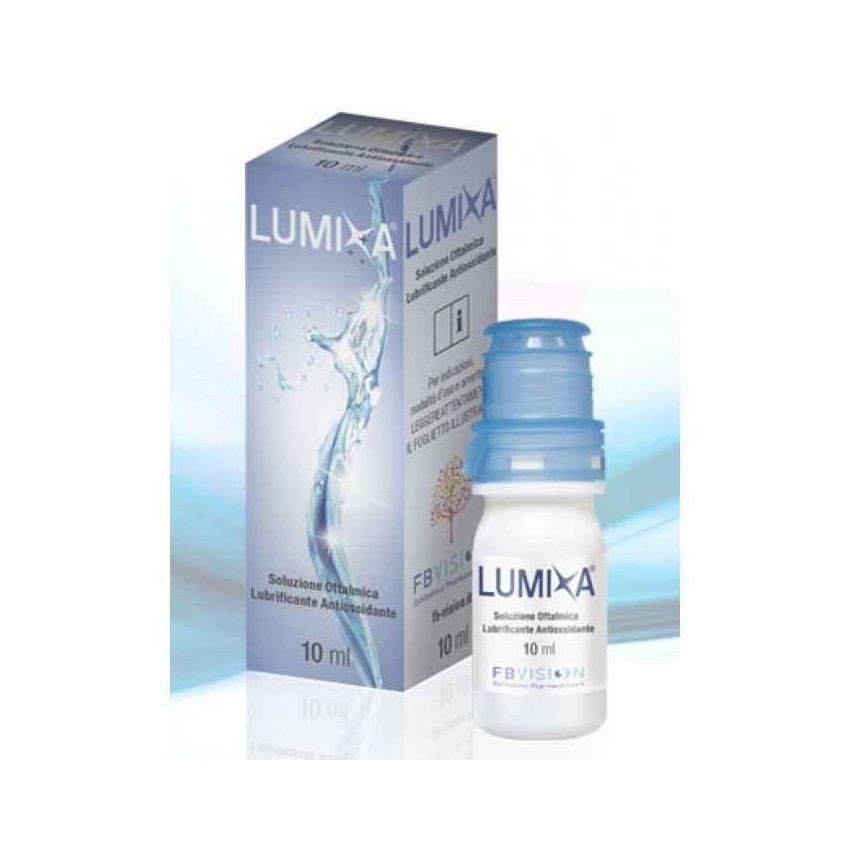 Lumixa Soluzione Lubrificante e Antiossidante per la Cura degli Occhi, 10ml