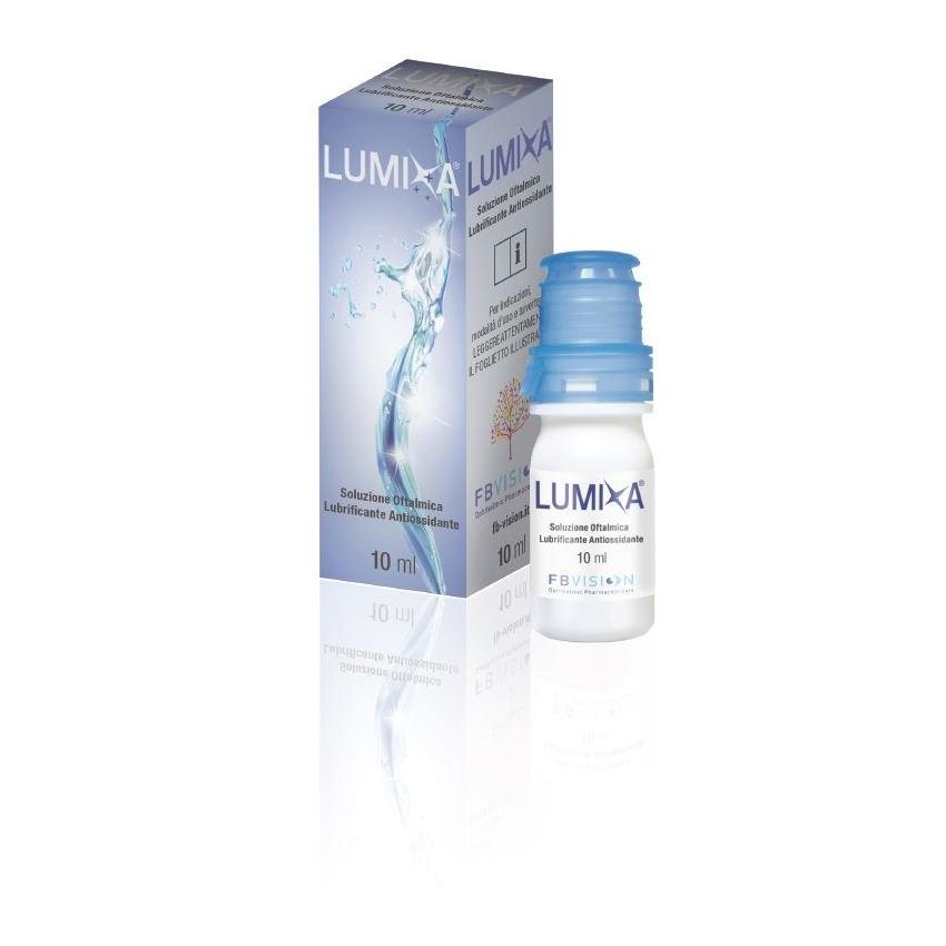Lumixa Soluzione Lubrificante e Antiossidante per la Cura degli Occhi, 10ml