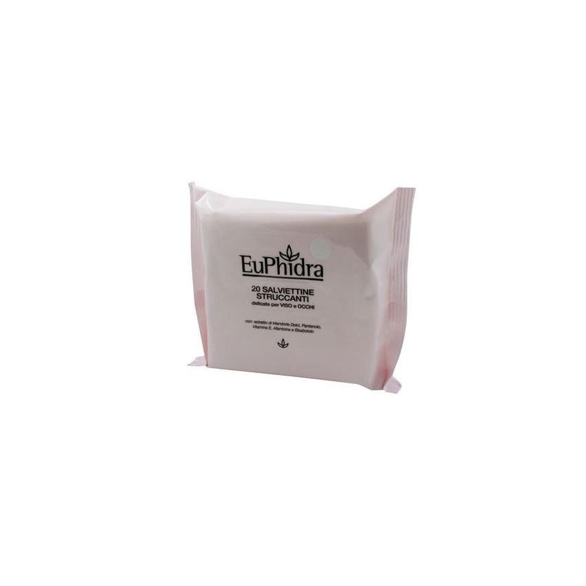 Euphidra Salviette Struccanti - Pacco da 20 Pezzi