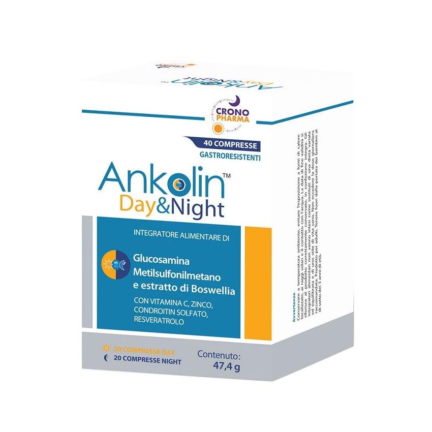 Ankolin Day & Night - Trattamento Completo 24hr (40 Compresse)