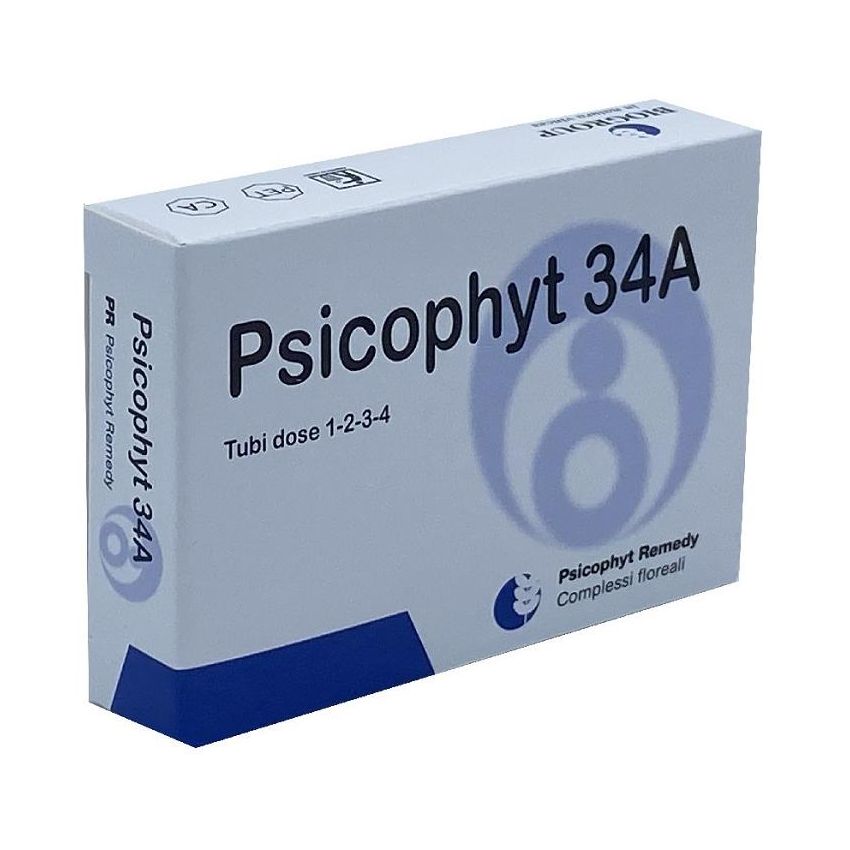 Psicophyt Remedy 34A - Confezione da 4 Tubi da 1,2g
