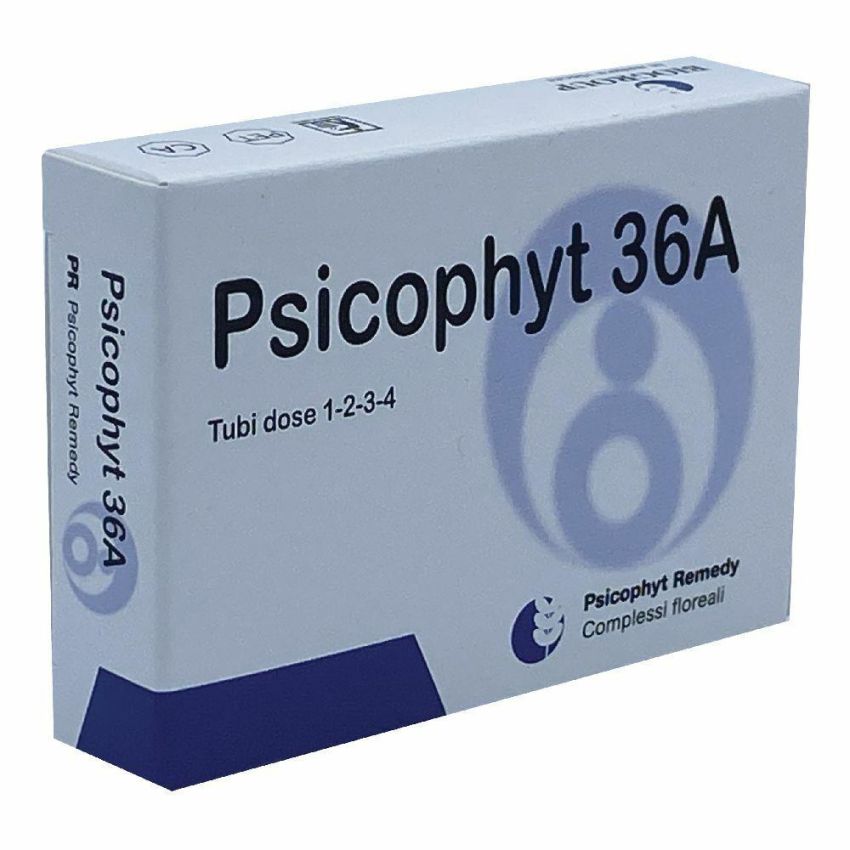 Psicophyt Remedy 36A - Trattamento Omeopatico con 4 Tubi da 1.2g