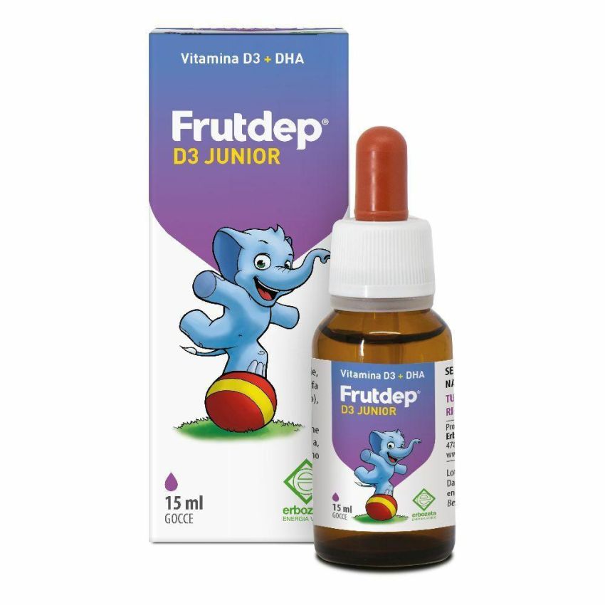 Frutdep D3 Junior Supplemento di Vitamina - 15ml