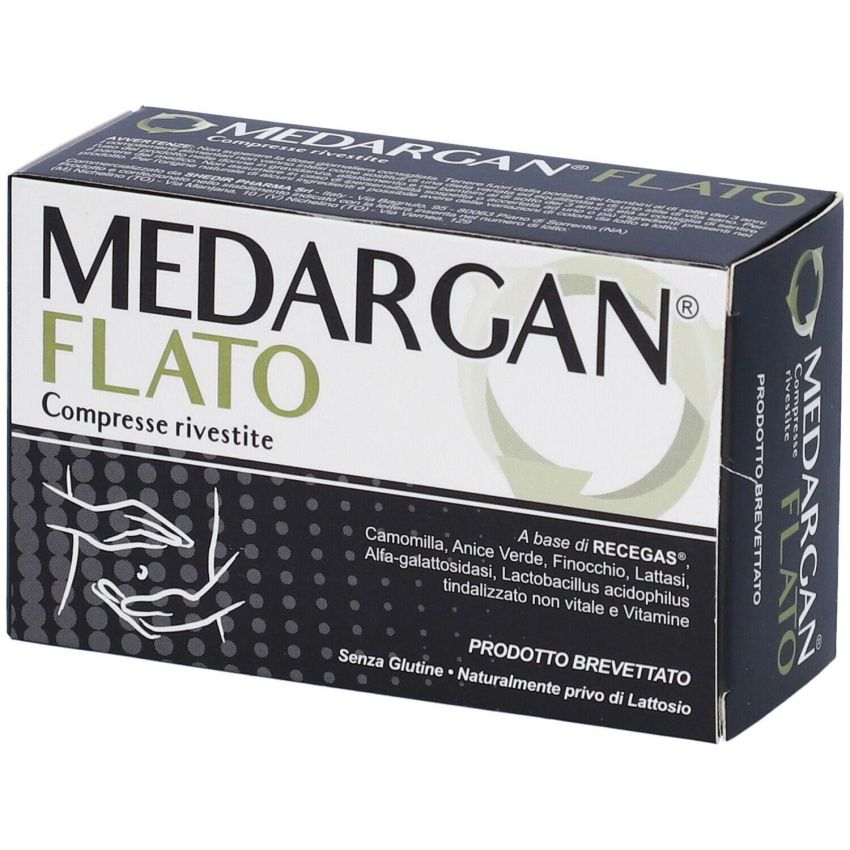 Medargan Flato - Compresse Antigonfiori, 30 Pezzi