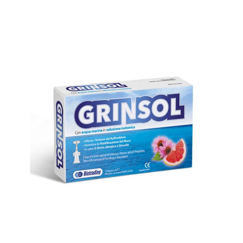 Grinsol Soluzione Oftalmica 15ml - Pack da 5