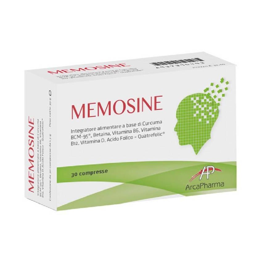 Memosine 30 Compresse per la Memoria e la Concentrazione