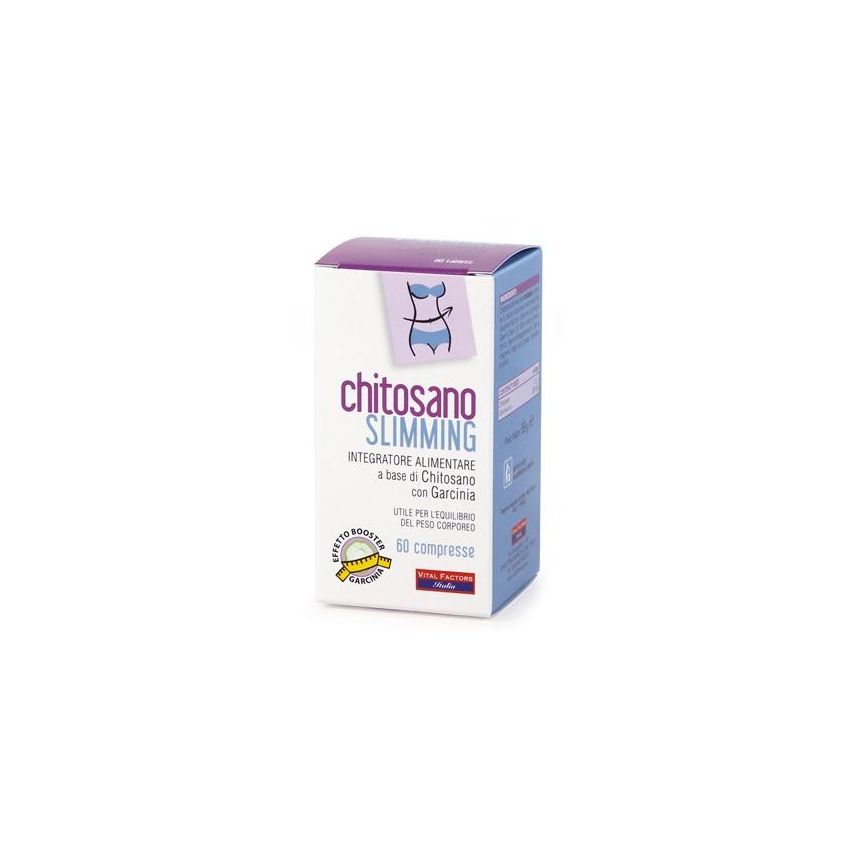 Chitosano Slimming: Compresse Dimagranti, Confezione da 60 Pezzi