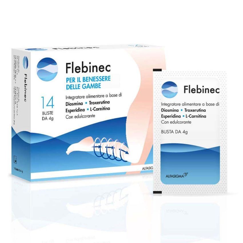 Flebinec Bustine 4.0g - Confezione da 14 Pezzi