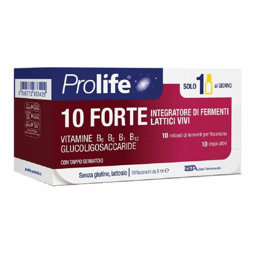 Prolife 10 Forte - Pack di 10 Flaconcini da 8ml