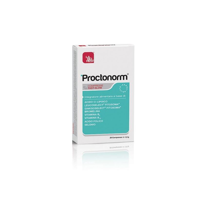 Proctonorm - Trattamento per Emorroidi, 20 Compresse
