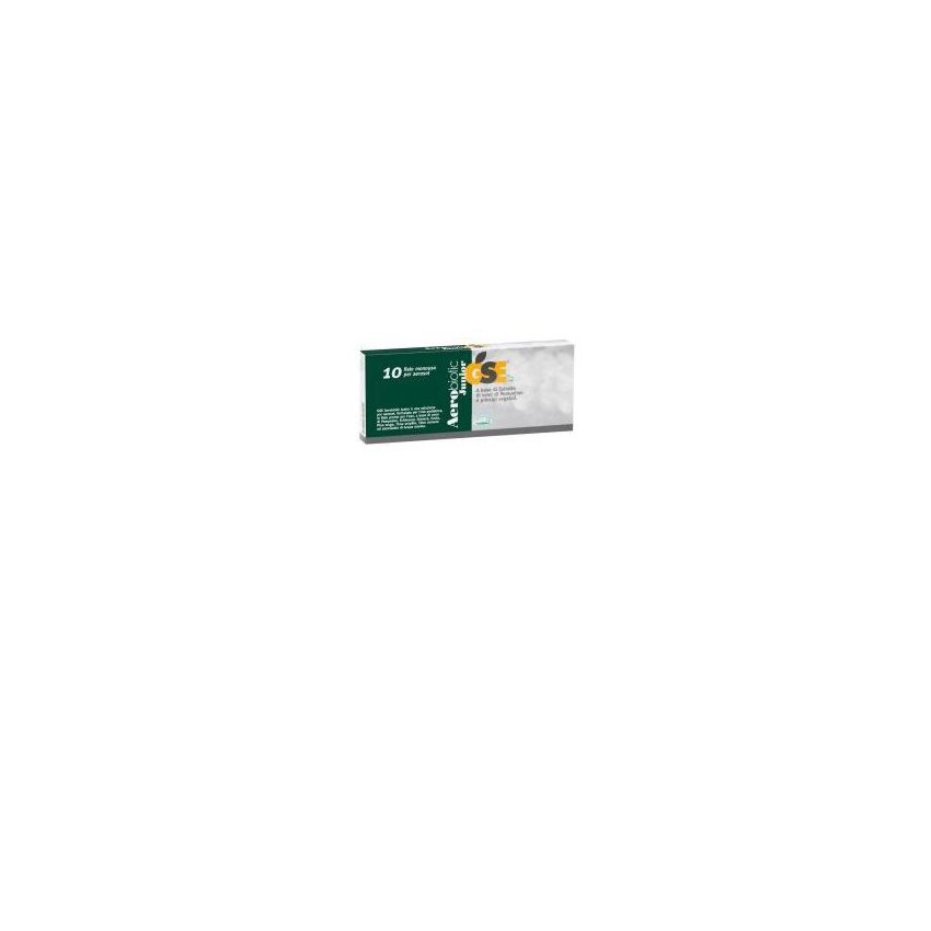 GSE Aerobiotic Junior - Supplemento Immunitario per Bambini, 10 Fiale da 50ml