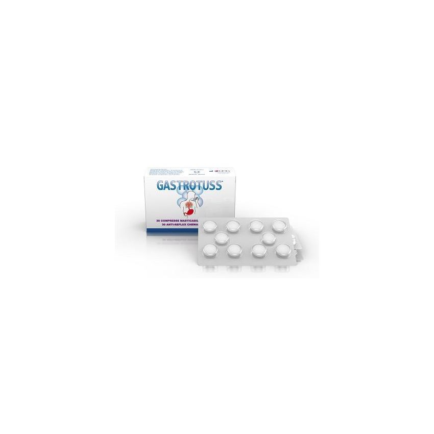 Gastrotuss Compresse Antireflusso - Trattamento Digestivo, Confezione da 30
