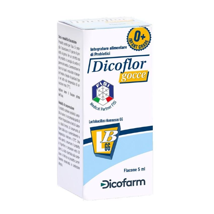 Dicoflor Gocce per la Salute Digestiva, 5 ml