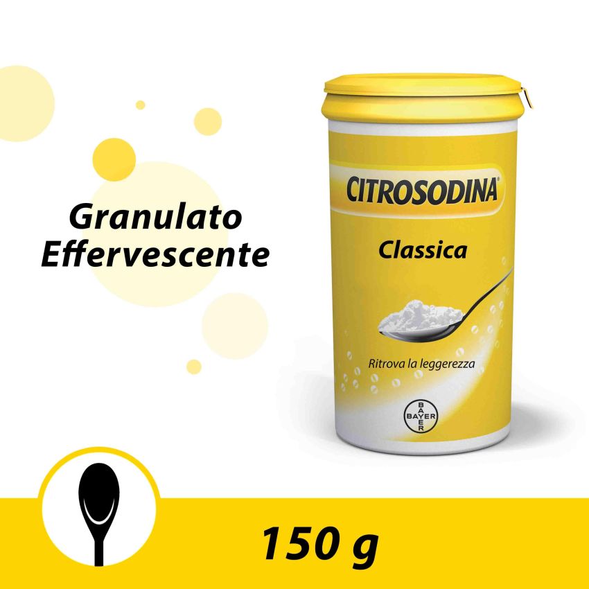 Citrosodina Granuli Effervescenti Digestivi al Bicarbonato di Sodio - 150g