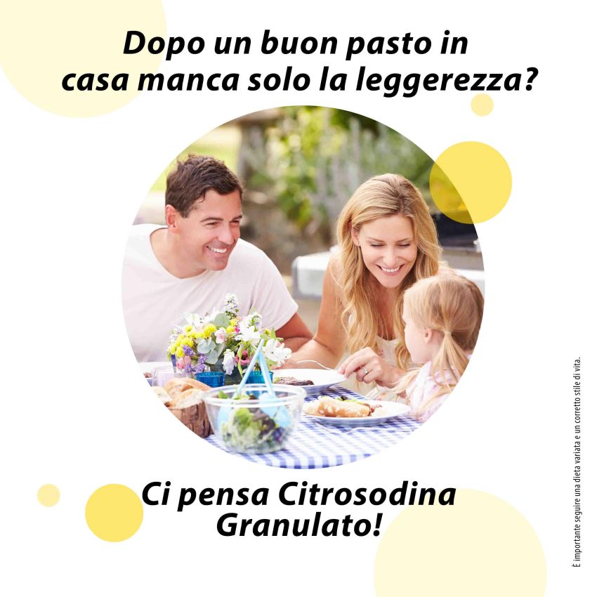 Citrosodina Granuli Effervescenti Digestivi al Bicarbonato di Sodio - 150g