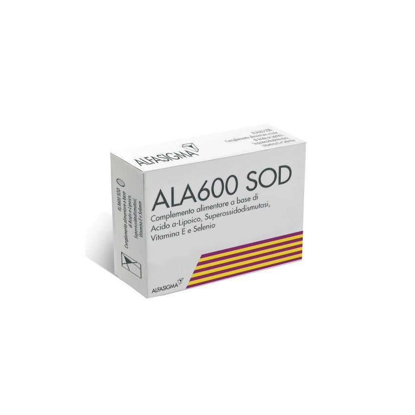 AlaSod - Integratore Antiossidante, 20 Compresse