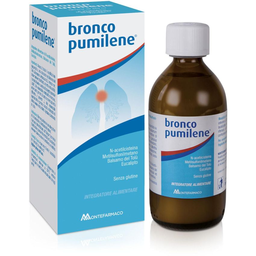 Sciroppo Broncopumilene per Congestione Bronchiale - 200ml