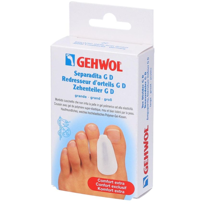 Gehwol Separatore per Alluce, Taglia L (42/45), Confezione da 3 Pezzi
