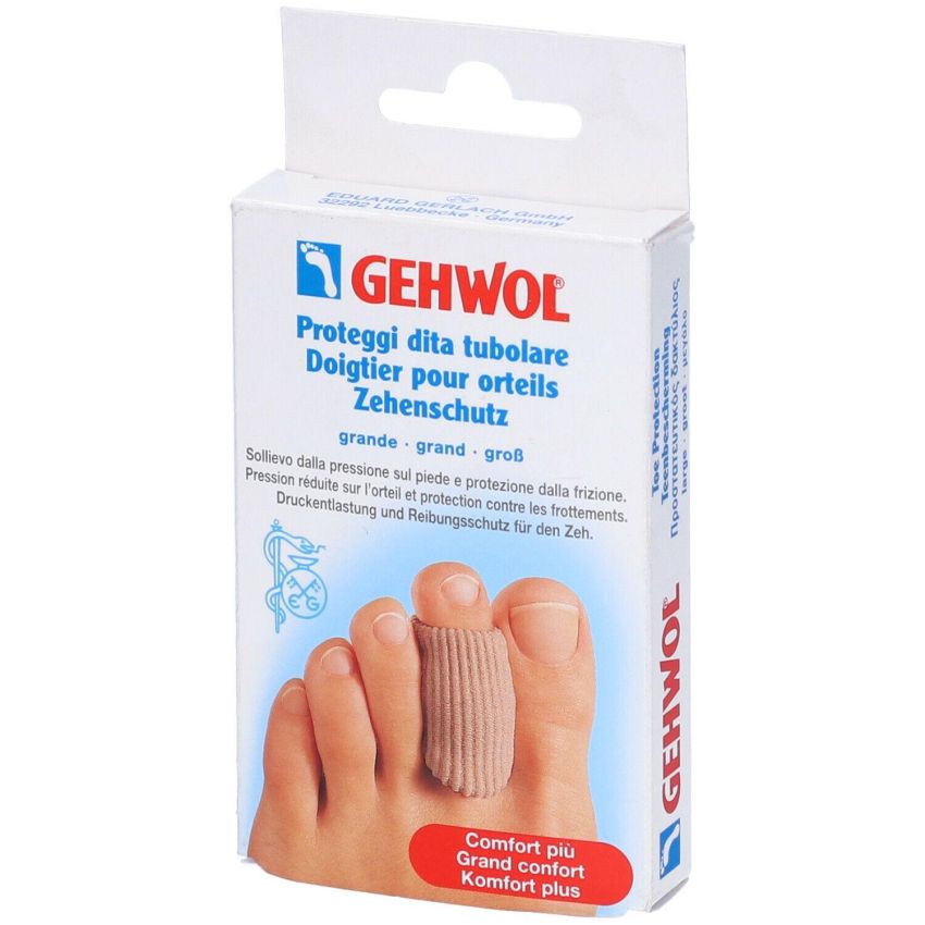 Gehwol Tubolare Proteggi-Dita Taglia L, Confezione da 2 Pezzi