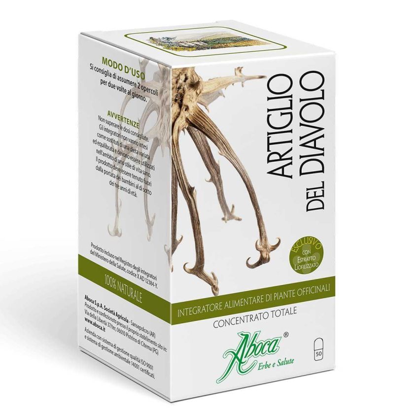 Artiglio del Diavolo - Integratore Naturale con 50 Opercoli