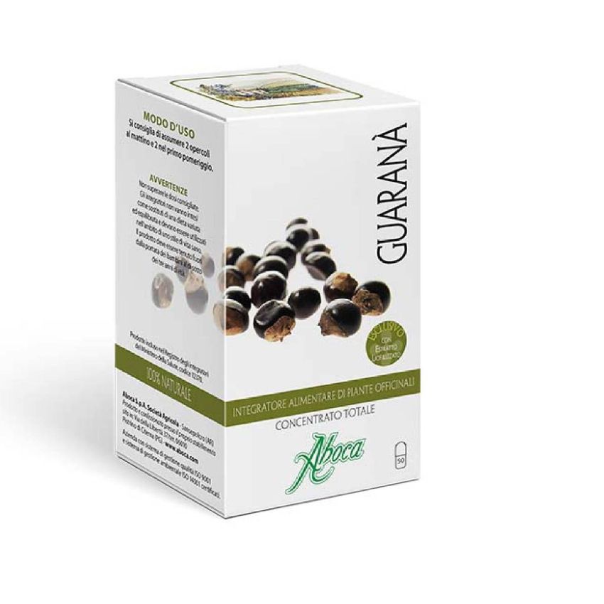 Guaranà Puro Concentrato - 50 Capsule Energizzanti
