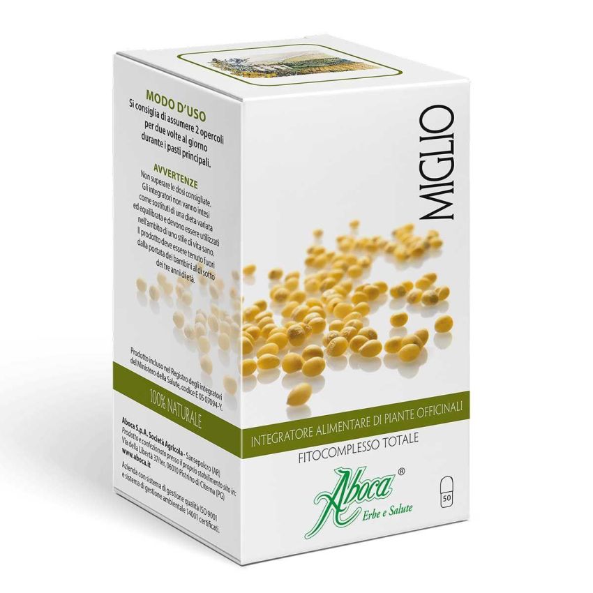 Aboca Concentrato Totale di Miglio - 50 Opercoli