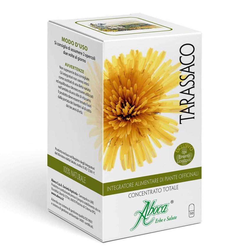 Aboca Tarassaco in Capsule Concentrate, 50 Opercoli