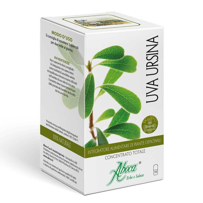 Aboca Uva Ursina - Concentrato Puro a 50 Capsule