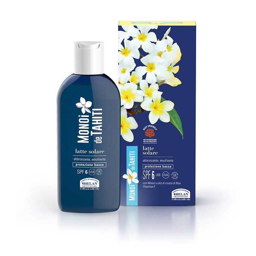 Helan Monoi Latte Solare SPF6 - 200ml