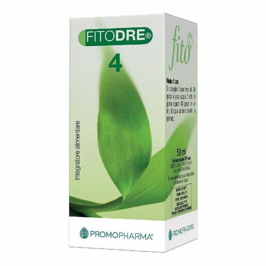Fitodre 4 Gocce Salute e Benessere - Flacone da 50ml