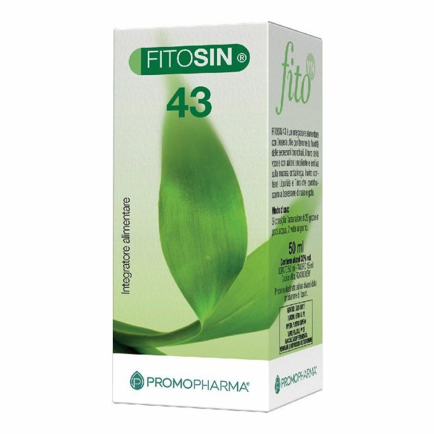 Fitosin 43 Gocce - Integratore Salutare da 50ml