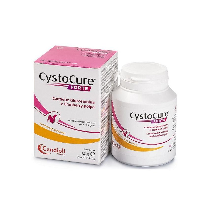 Cystocure Integratore Alimentare per Cani e Gatti - 30 Compresse