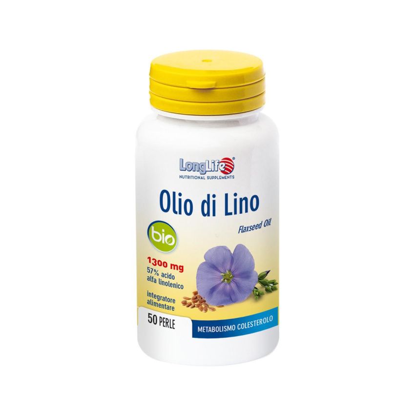 Longlife Olio di Lino Biologico - Confezione da 50 Perle