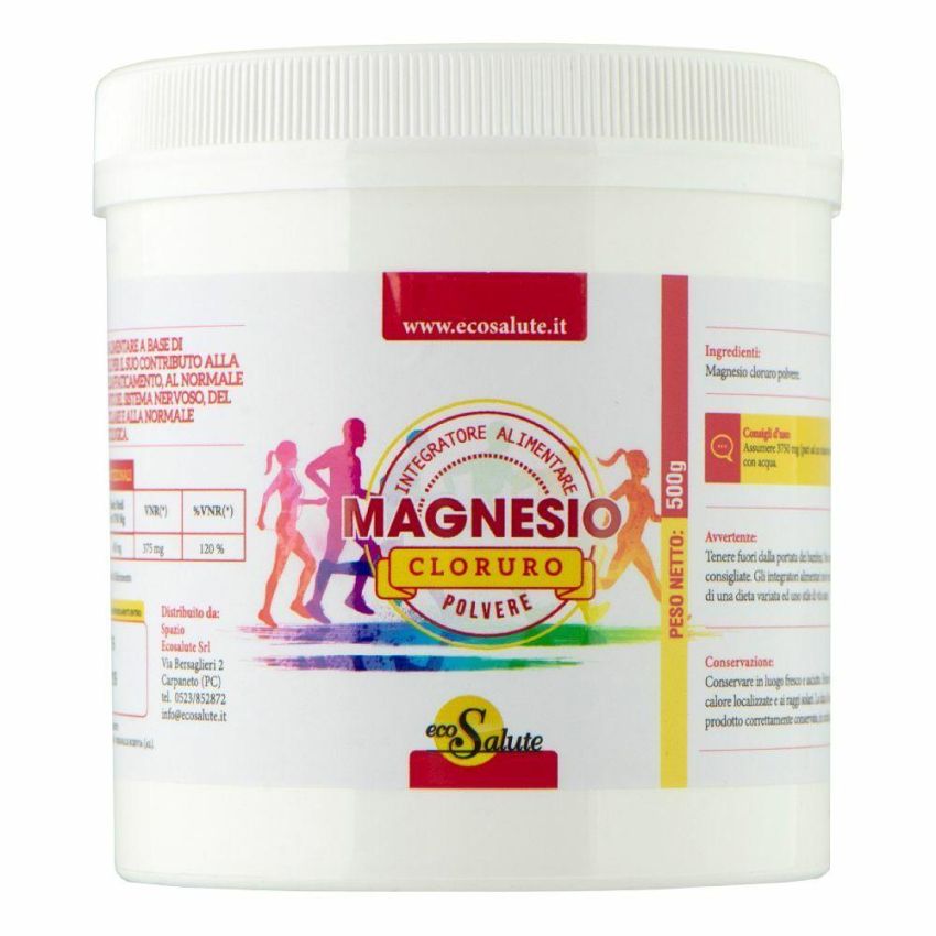 Cloruro di Magnesio in Polvere - Puro ed Essenziale - 500g