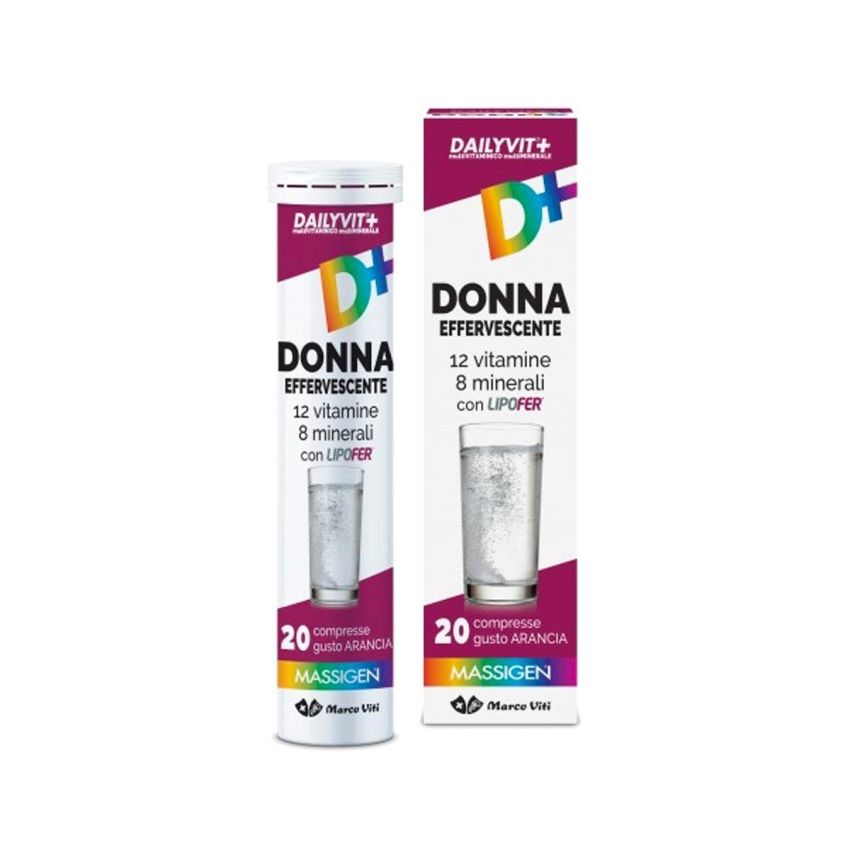 Massigen Dailyvit+ Donna - Compresse Effervescenti Multivitaminiche