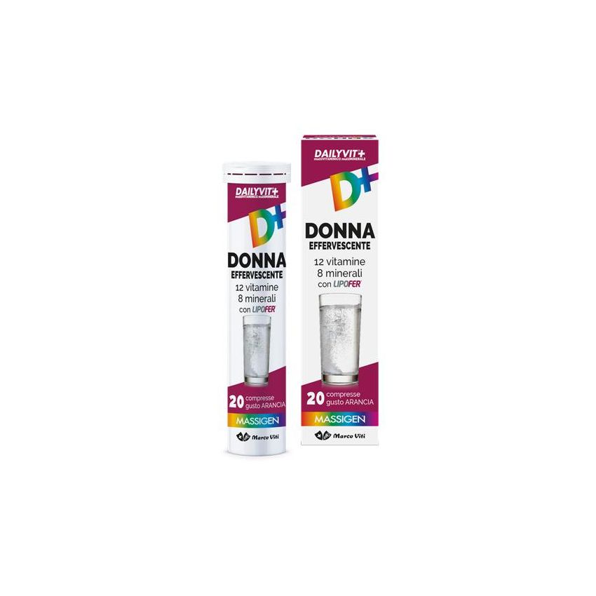 Massigen Dailyvit+ Donna - Compresse Effervescenti Multivitaminiche