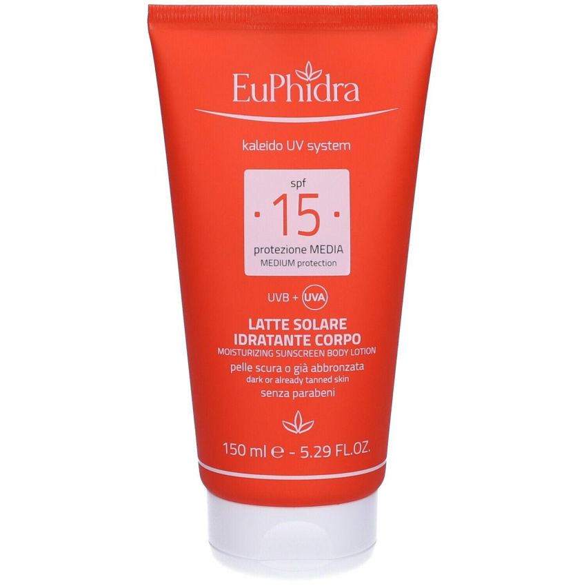 Euphidra Kaleido Latte Corpo SPF15 - 150ml