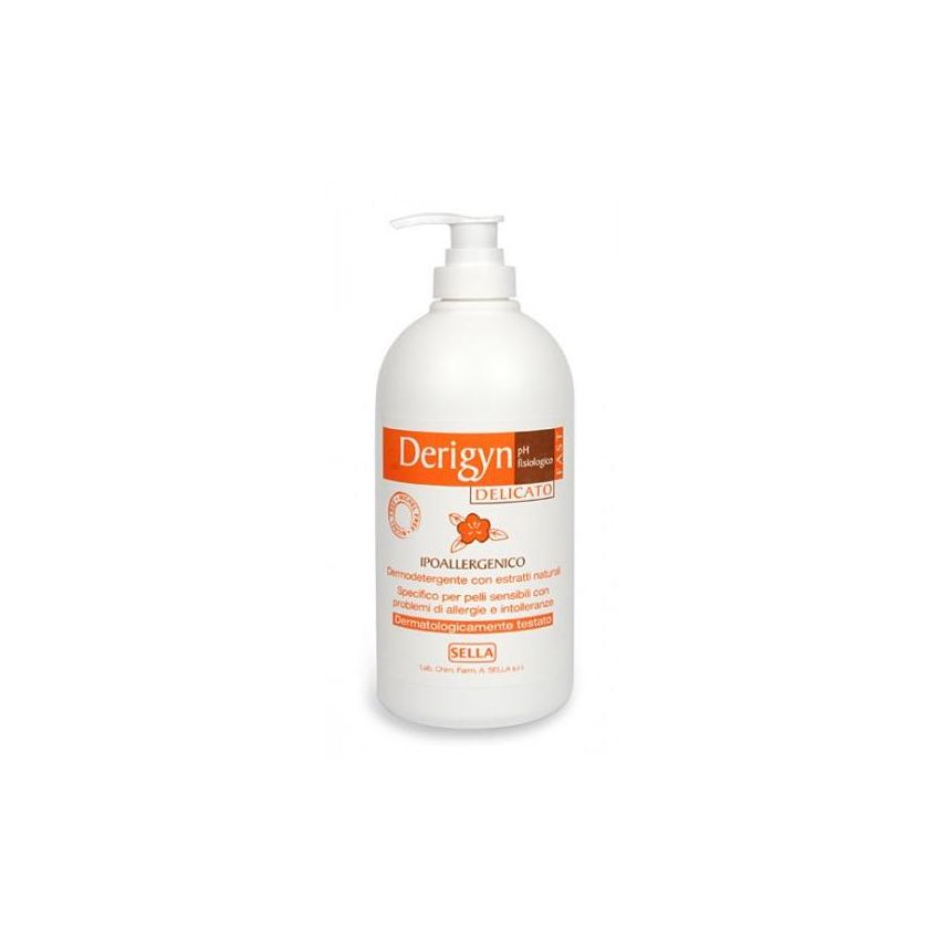 Derigyn Delicate Fast 500ml - Ipoallergenico per Pelle Sensibile