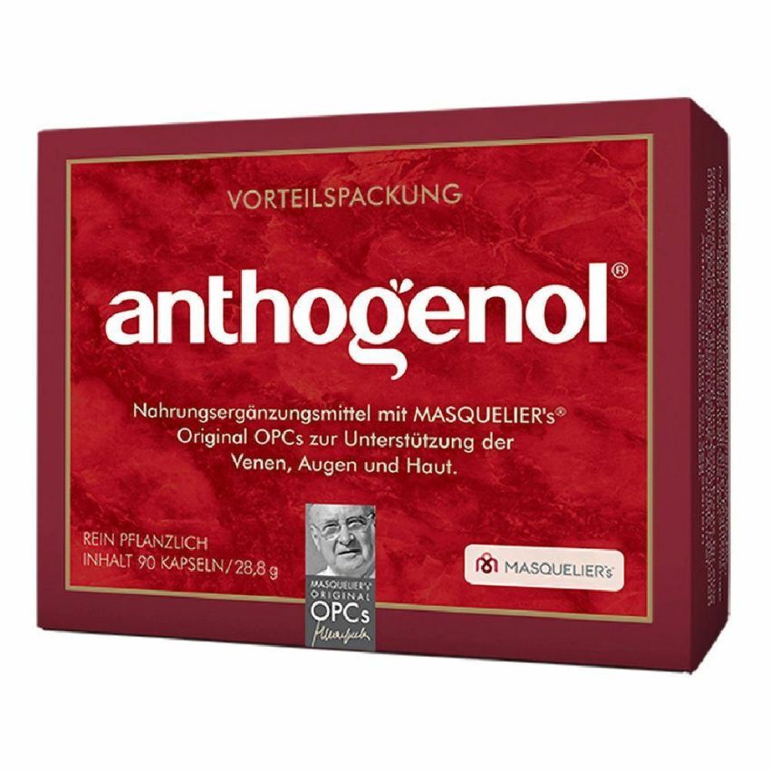 Masquelier's Anthogenol Integratore Antiossidante - 90 Capsule