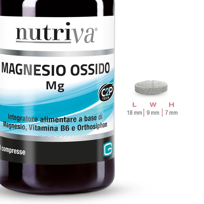 Nutriva - Magnesio Ossido in 50 Compresse