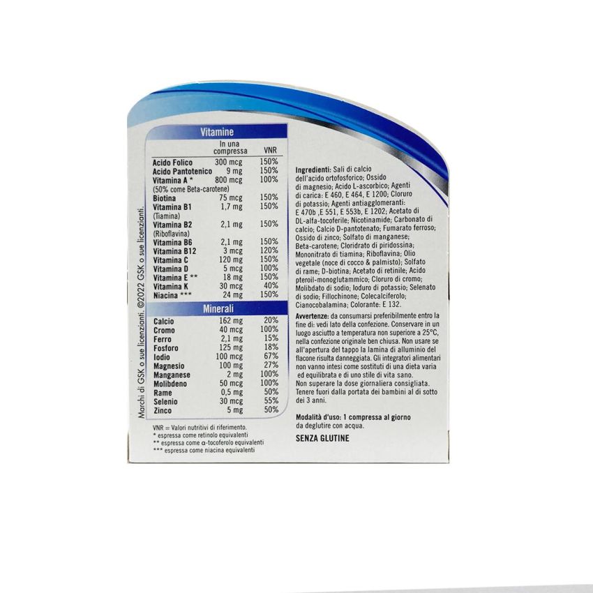 Multicentrum Uomo 50+ Multivitaminico, 30 Compresse