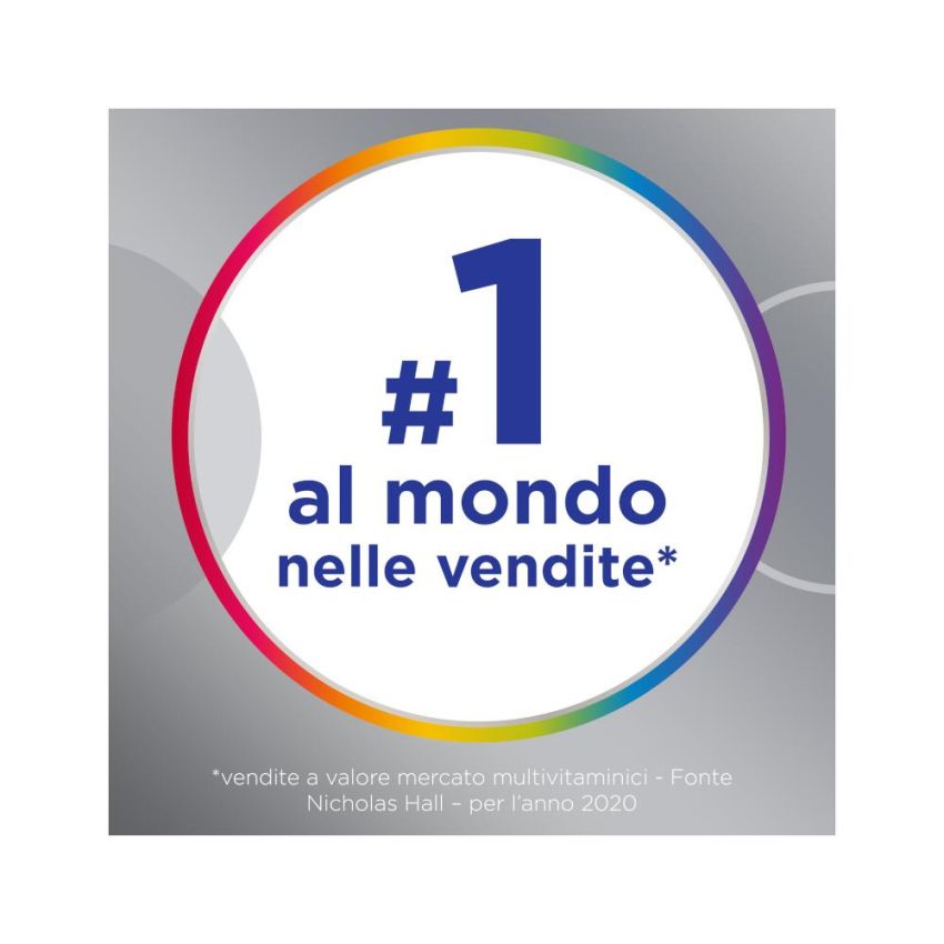 Multicentrum Uomo 50+ Multivitaminico, 30 Compresse