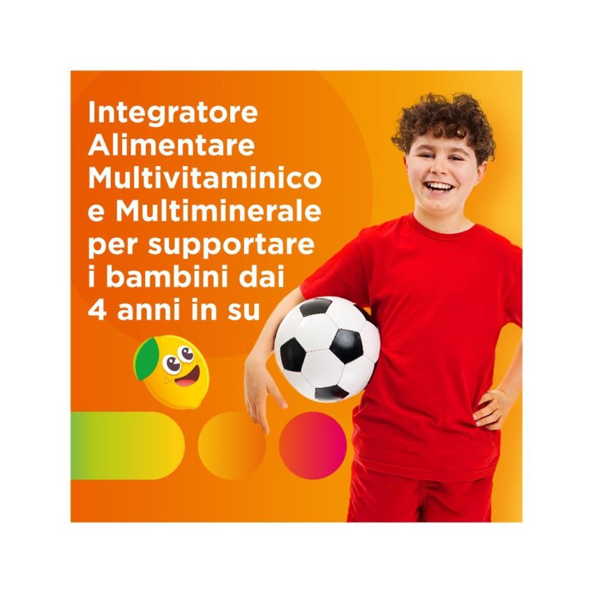Multicentrum Junior - Integratore Alimentare per Bambini dai 4 anni - 30 Compresse