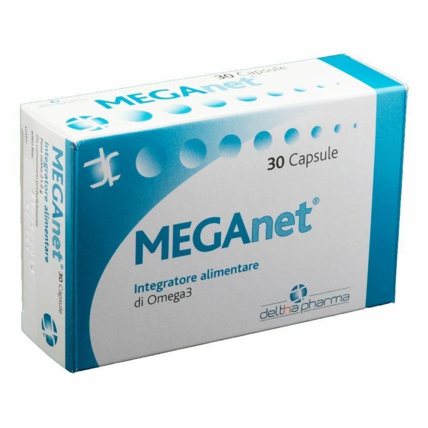 Deltha Pharma Meganet Supplemento Salutare - 30 Capsule