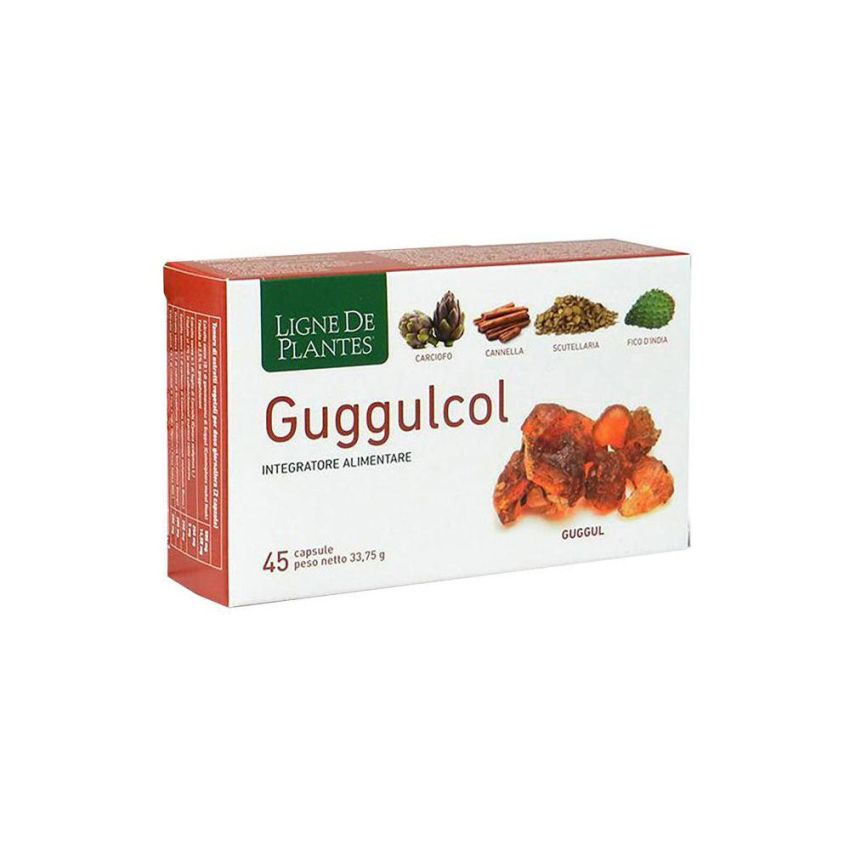 Guggulcol - Integratore Naturale per il Colesterolo, 45 Capsule