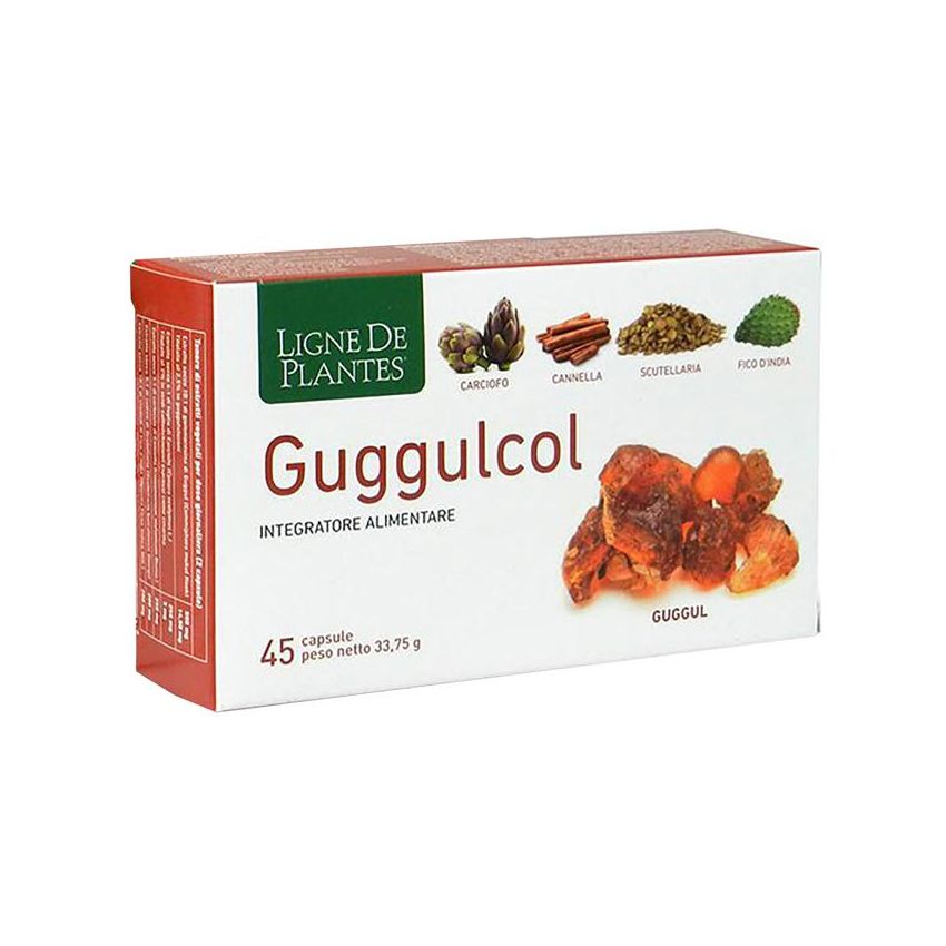 Guggulcol - Integratore Naturale per il Colesterolo, 45 Capsule
