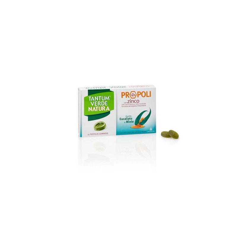 Tantum Verde Natura - Pastiglie Soothing Eucalipto e Miele - 15 Pezzi
