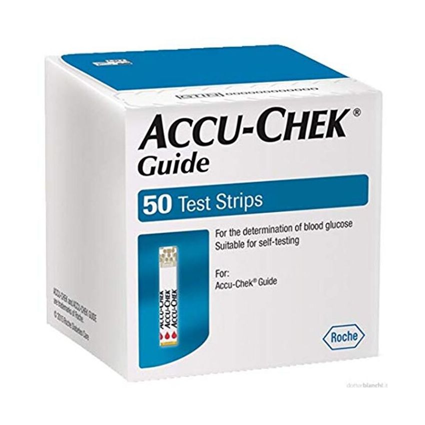 Strisce Reattive Accu-Chek Guide - Confezione da 50